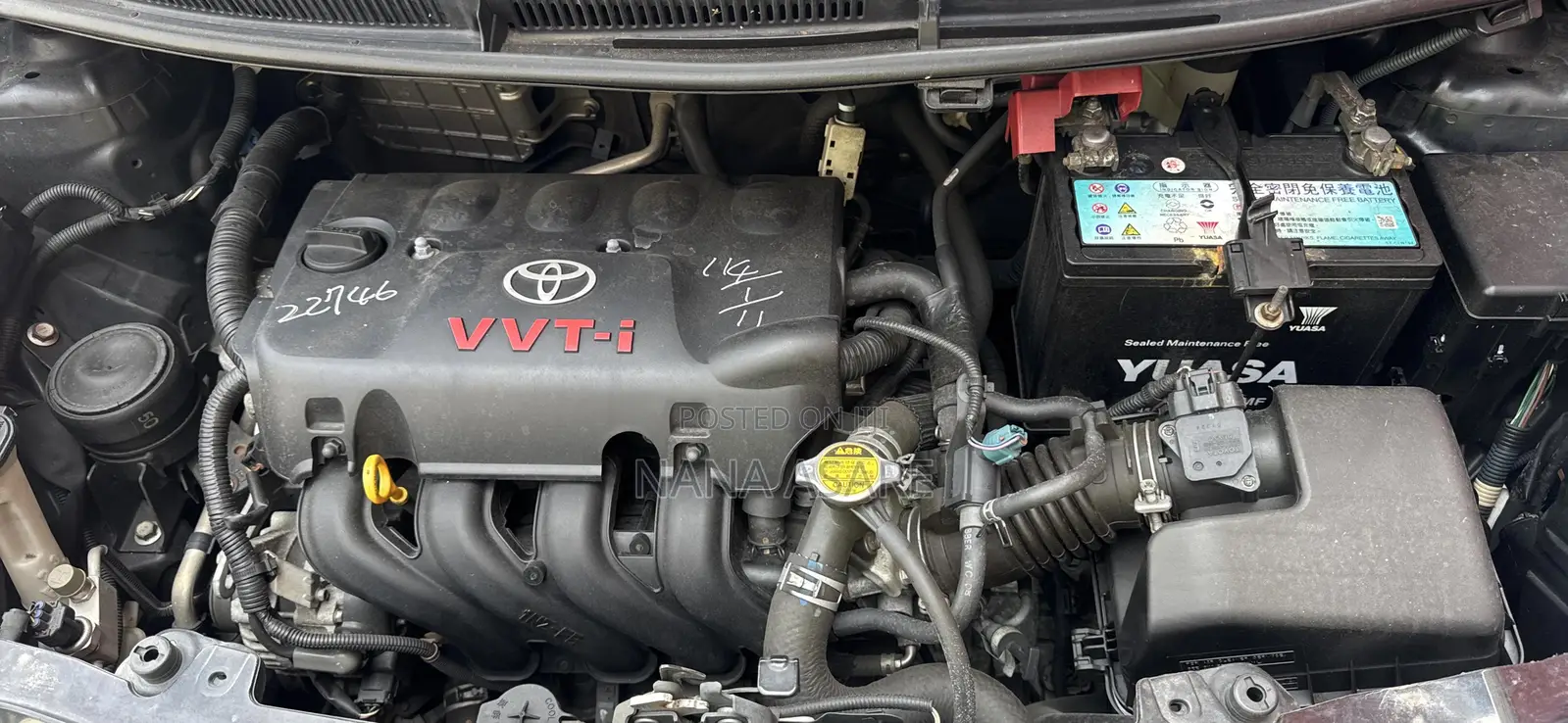 Toyota Yaris 2014 Black