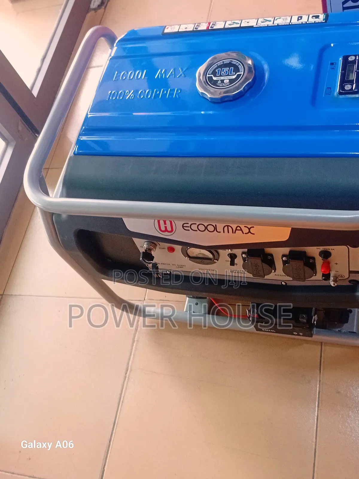 Ecoolmax 7.5kva Petrol Generator Set