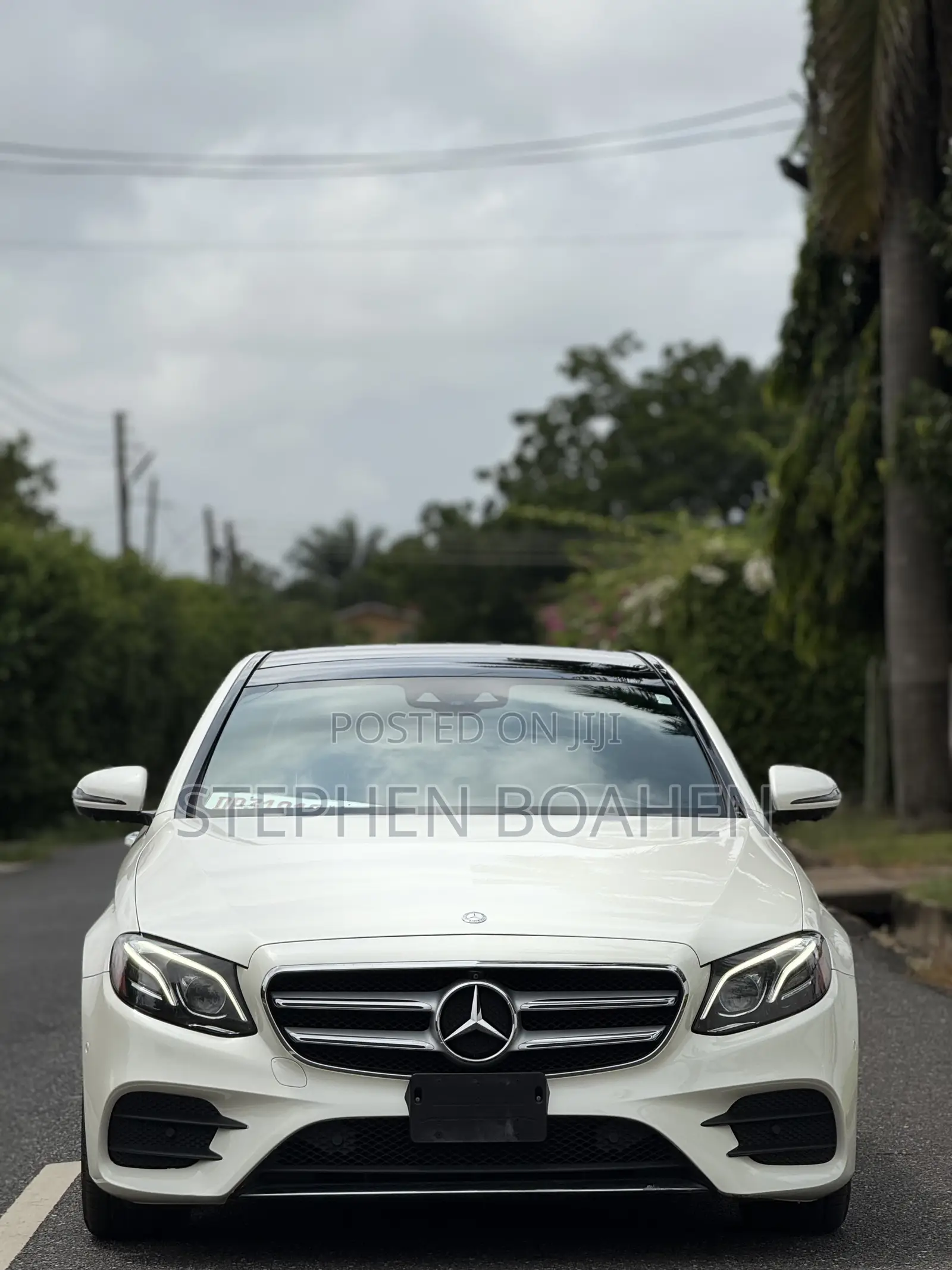 Mercedes-Benz E400 2017 White