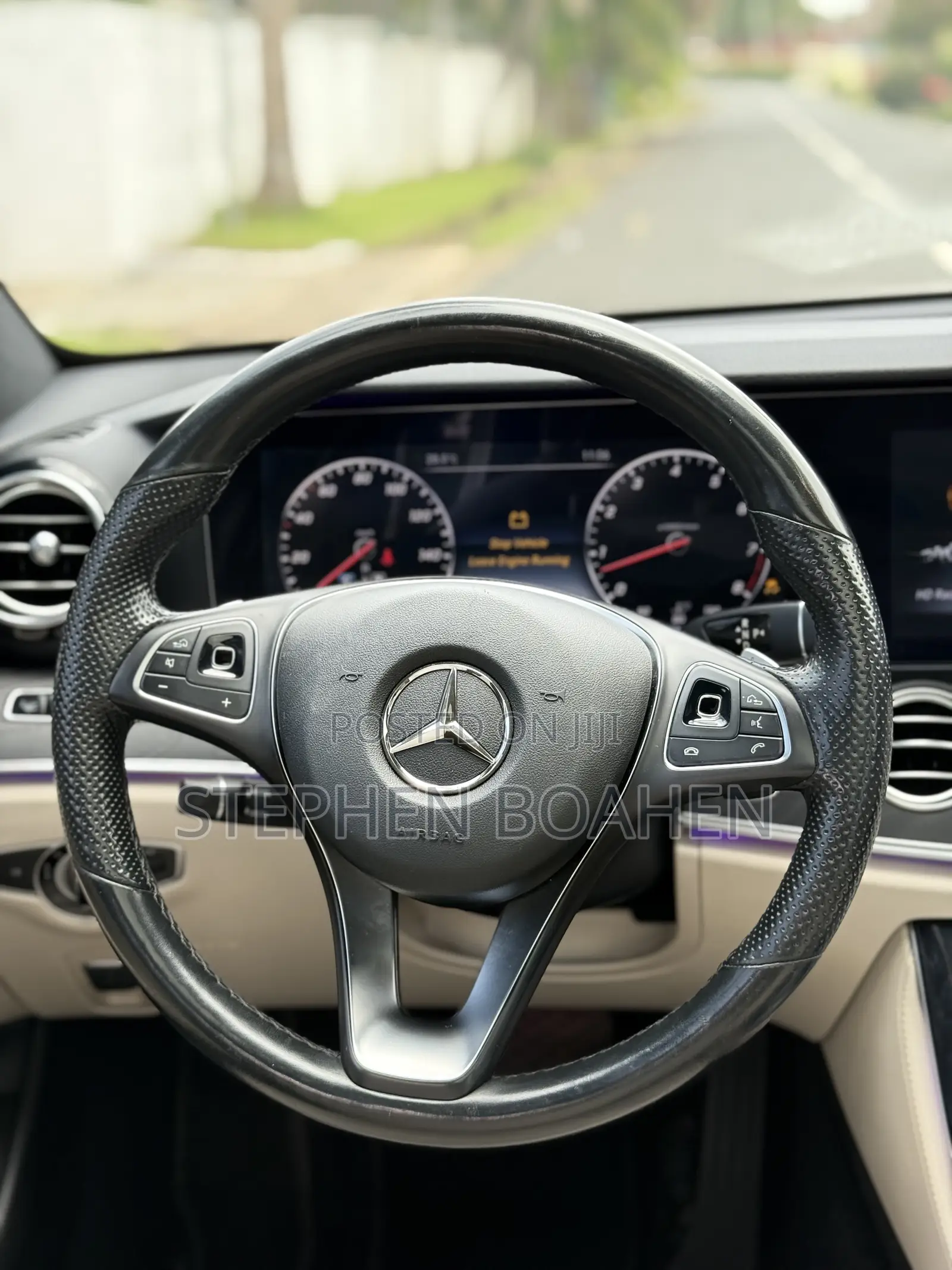 Mercedes-Benz E400 2017 White