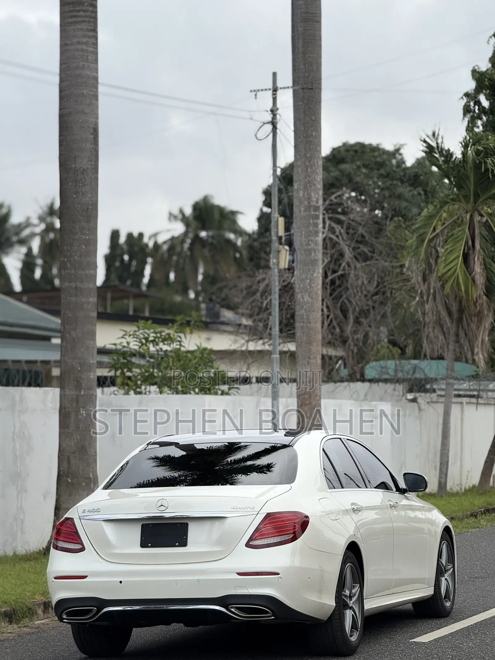 Mercedes-Benz E400 2017 White
