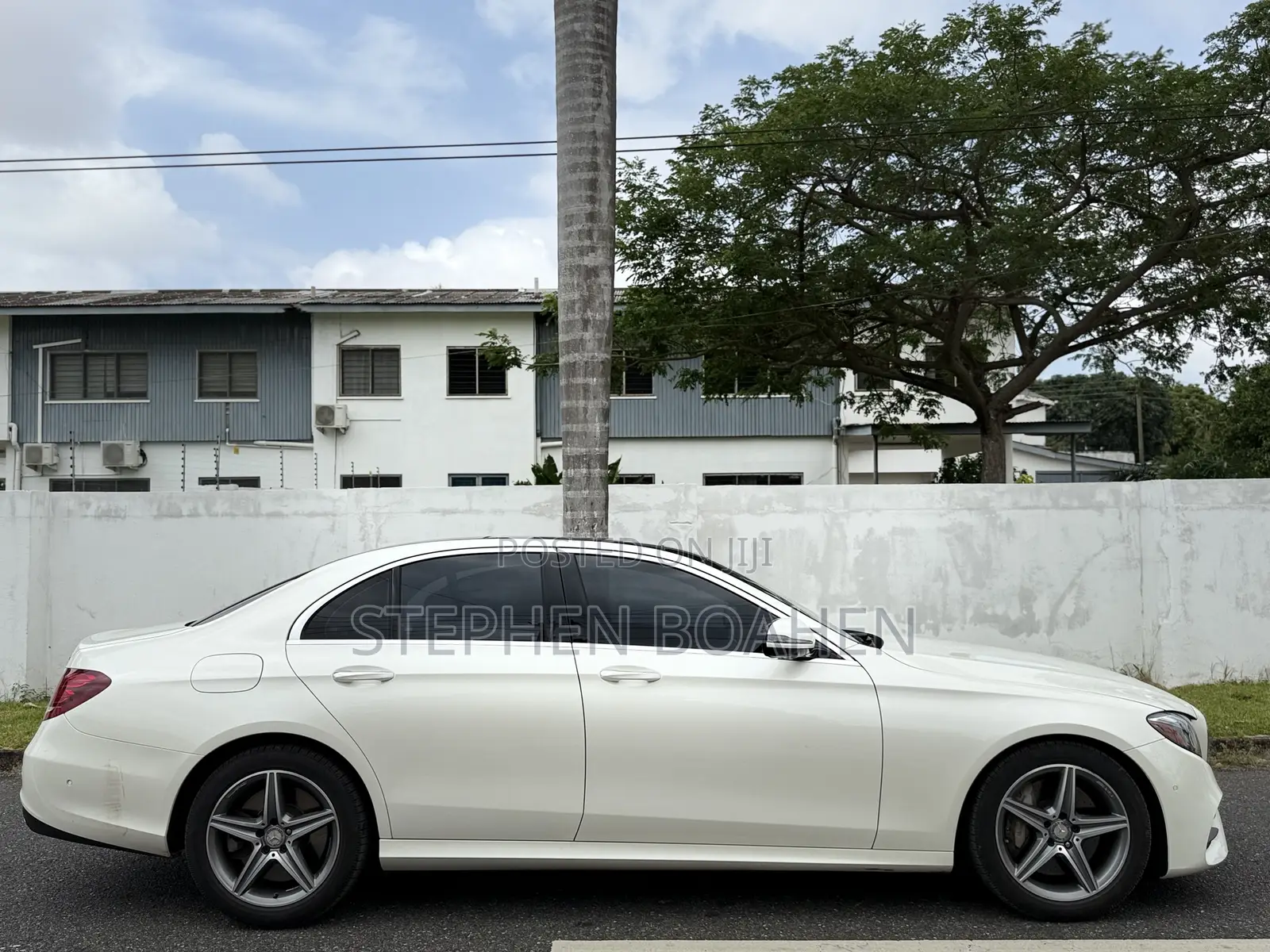 Mercedes-Benz E400 2017 White