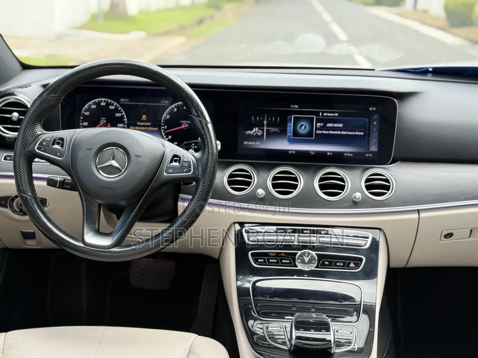 Mercedes-Benz E400 2017 White