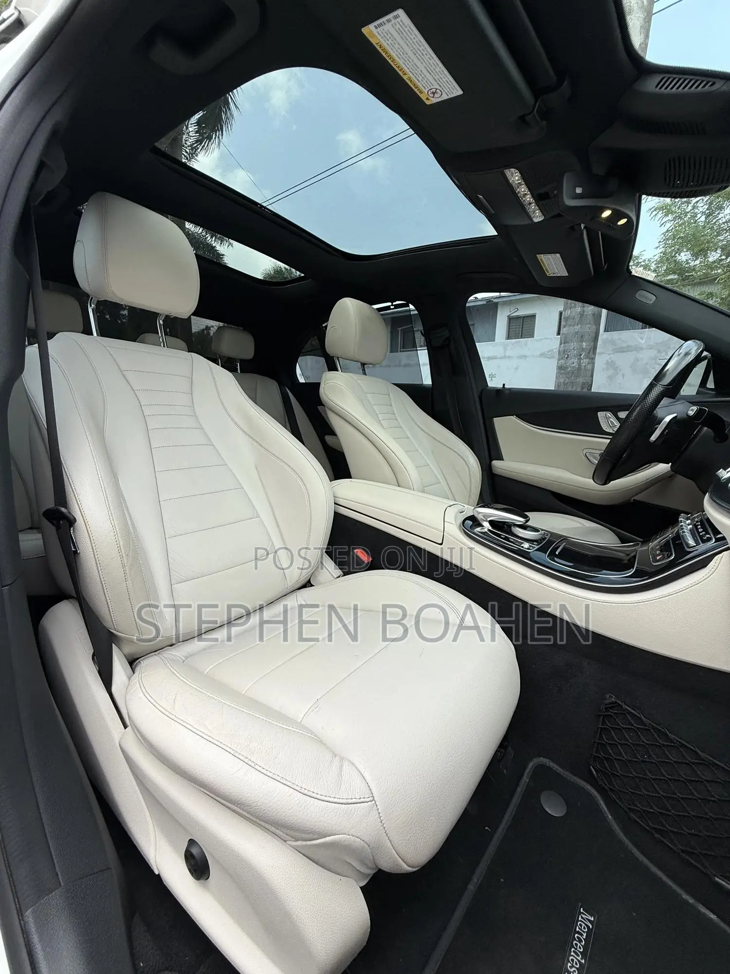 Mercedes-Benz E400 2017 White