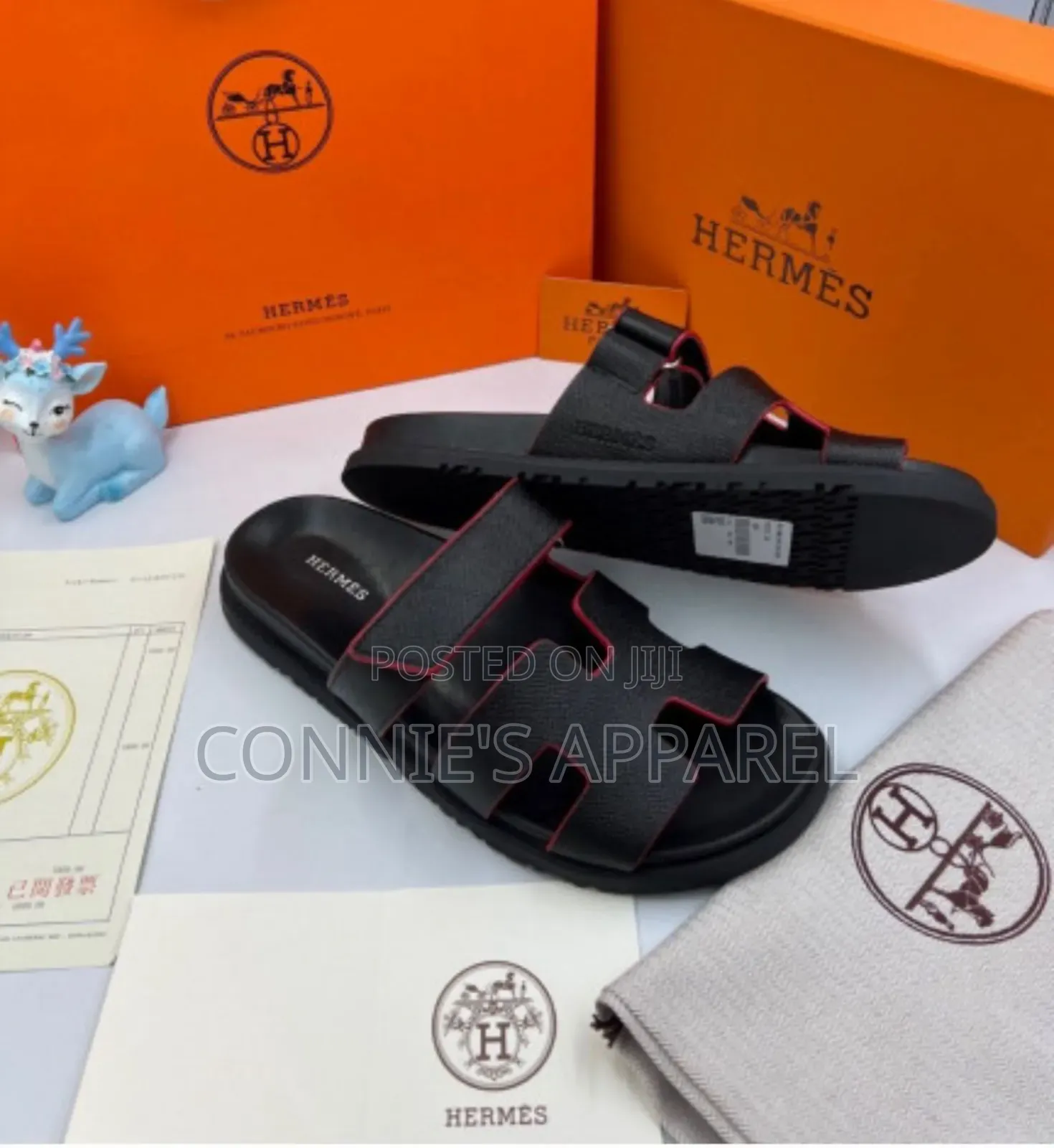 Original Unisex Hermes Slippers in Sizes,Boxes and Colours