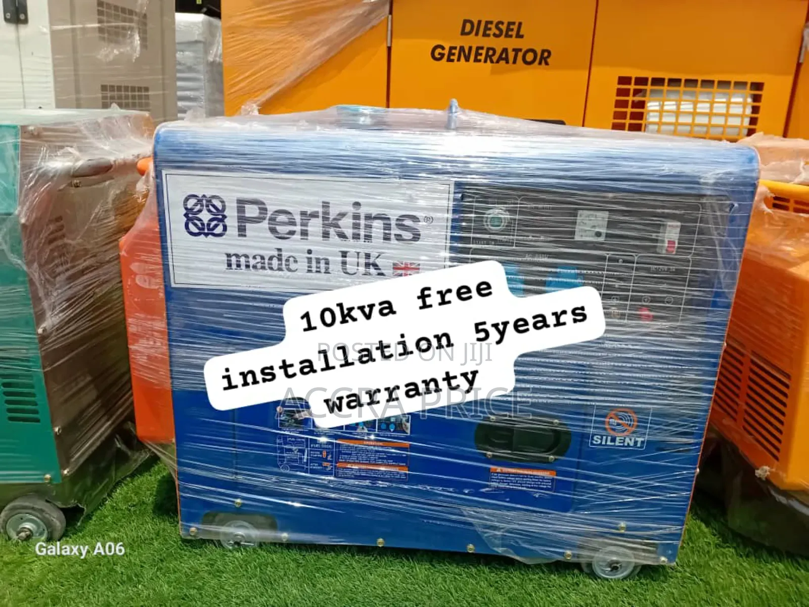 Stay Strong With Perkins 10kva 13000wats Diesel Generator