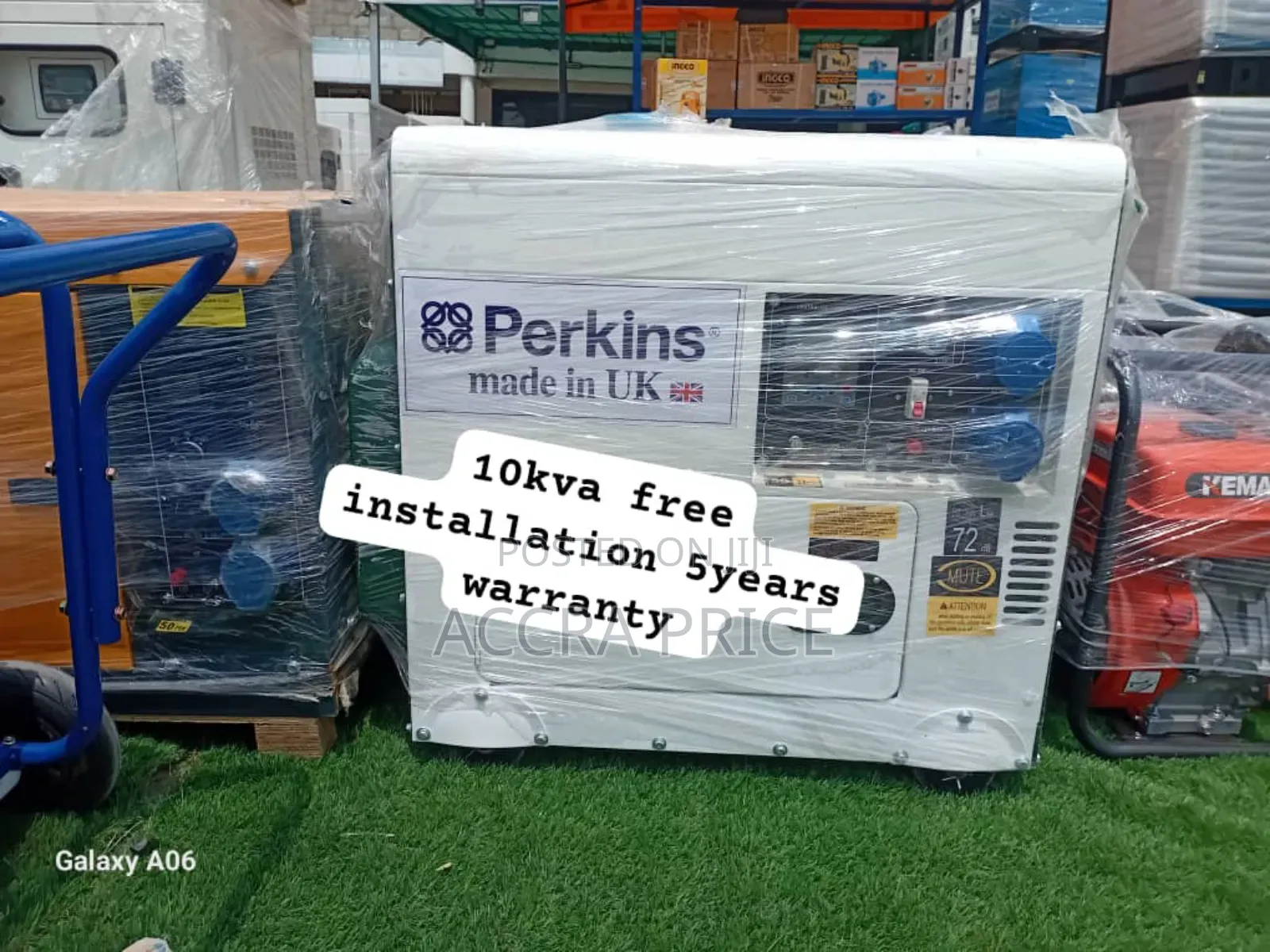Stay Powered by Perkins 10kva 13000watts Diesel Generator
