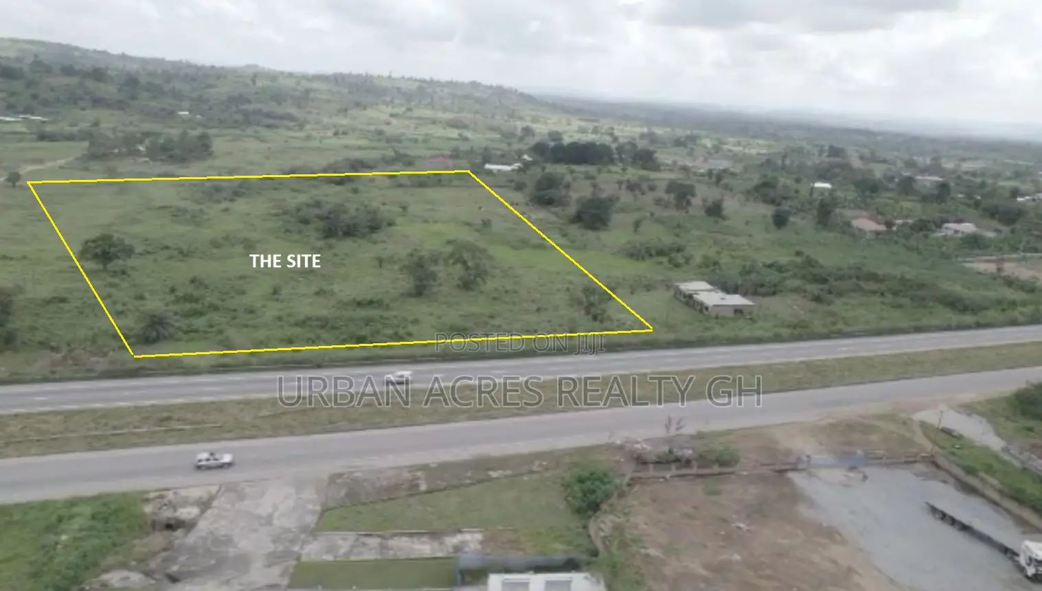 Accra - Kumasi Highway, (Kyekyewere) _ 11+ Acres Commercial Lot