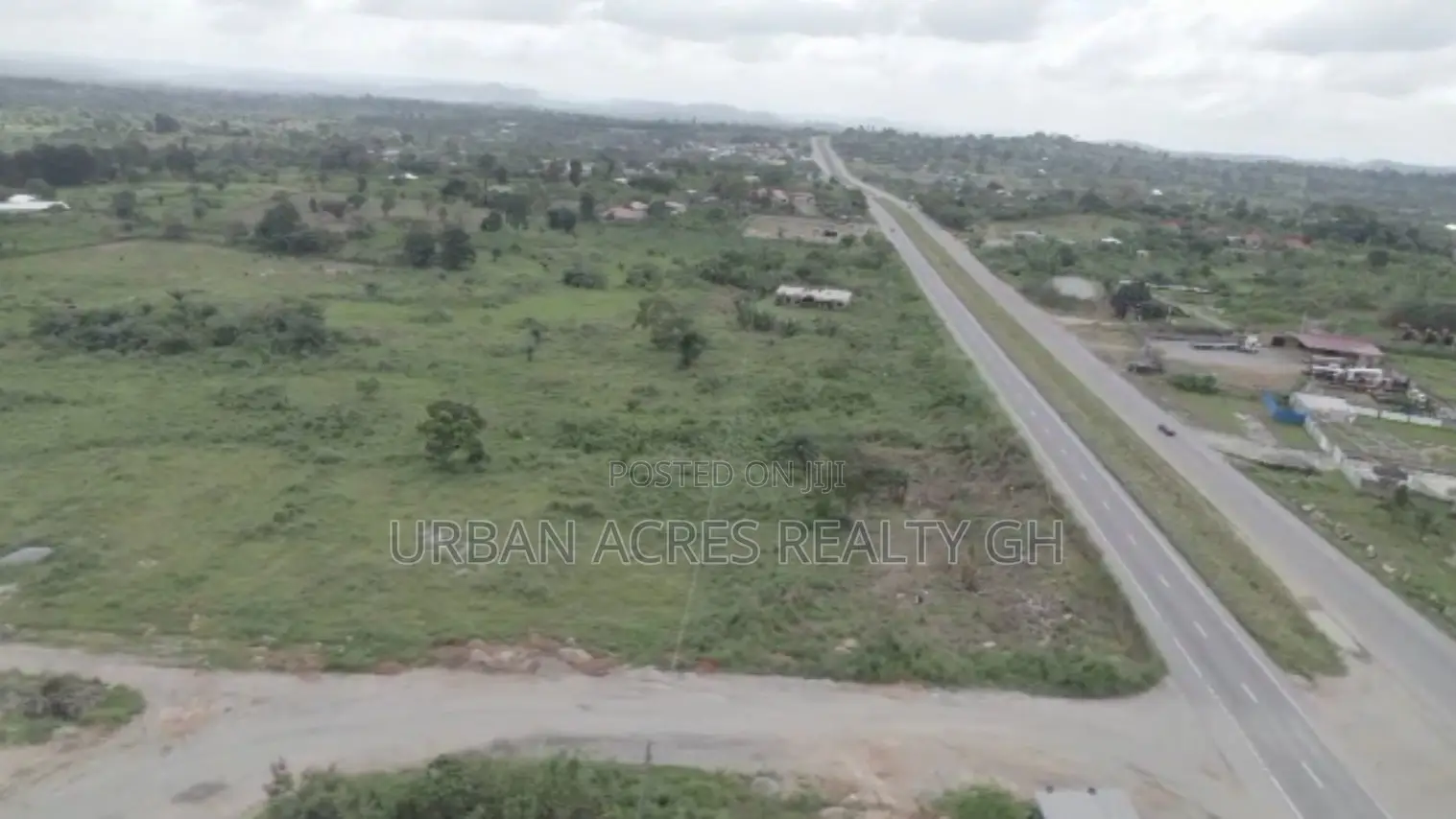 Accra - Kumasi Highway, (Kyekyewere) _ 11+ Acres Commercial Lot