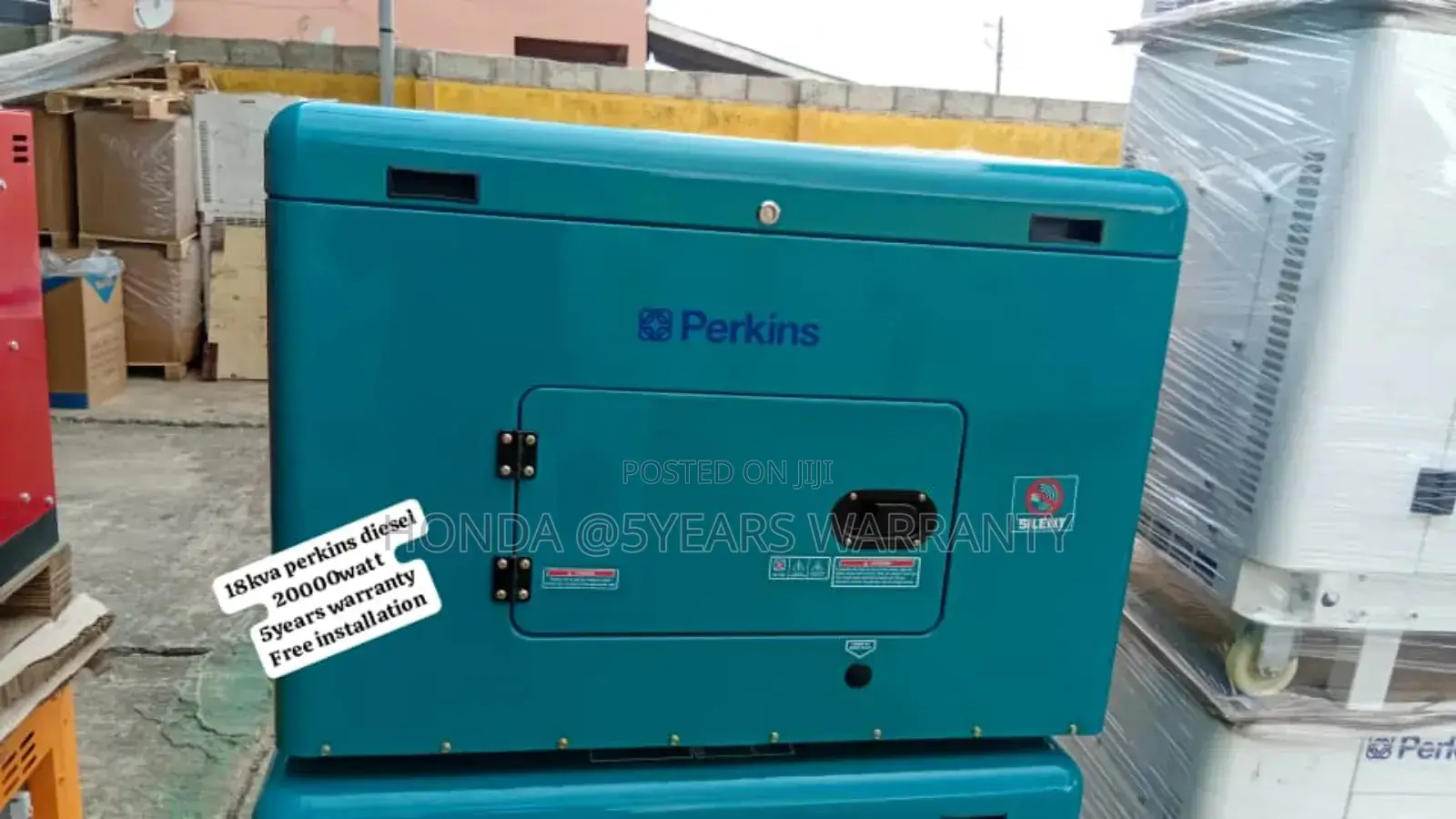 Energy Efficient Pro 18kva 20000watt Perkins Generator 18kva