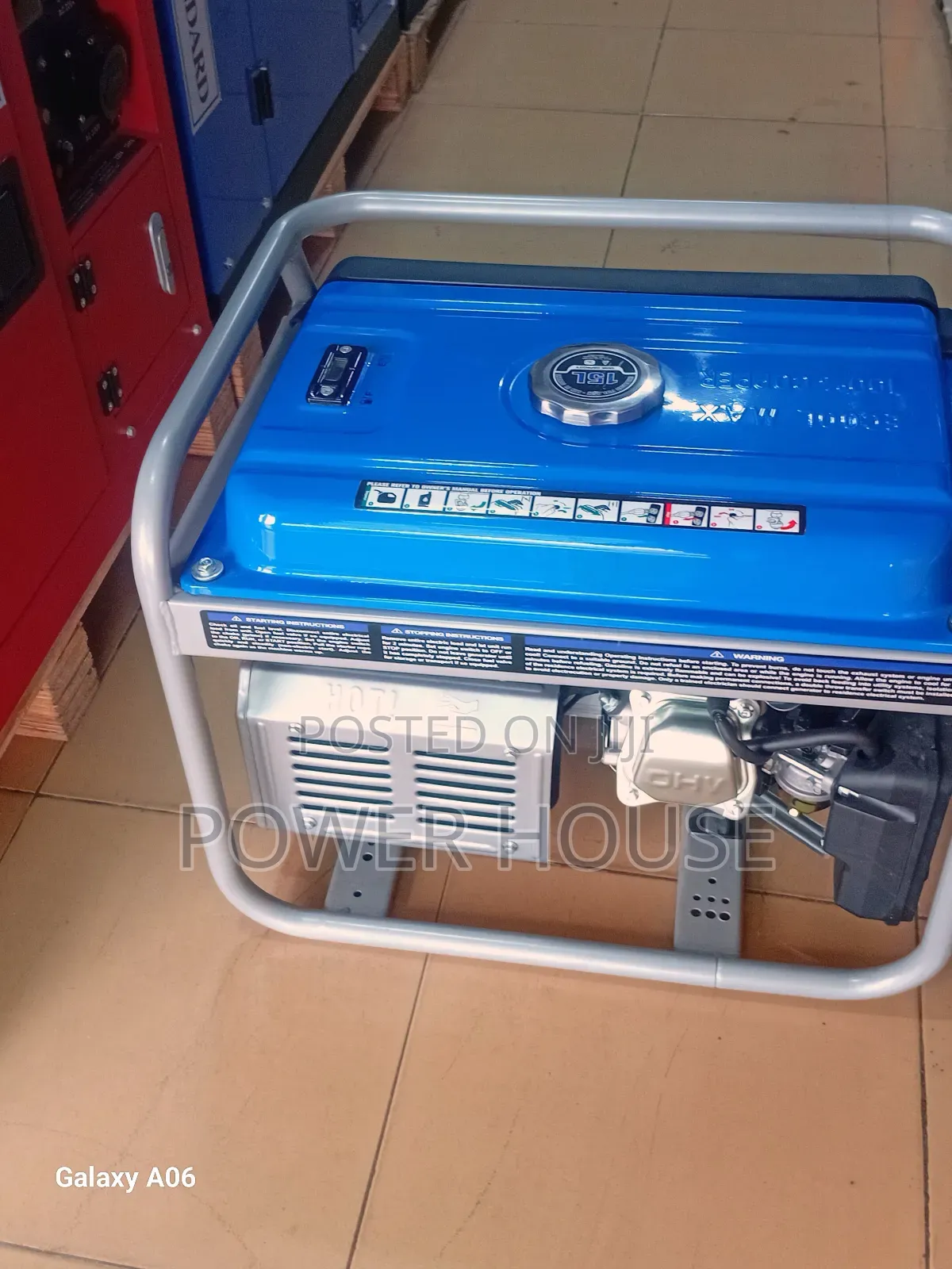 Elegant Petrol Generator 7.5kva 8500watts