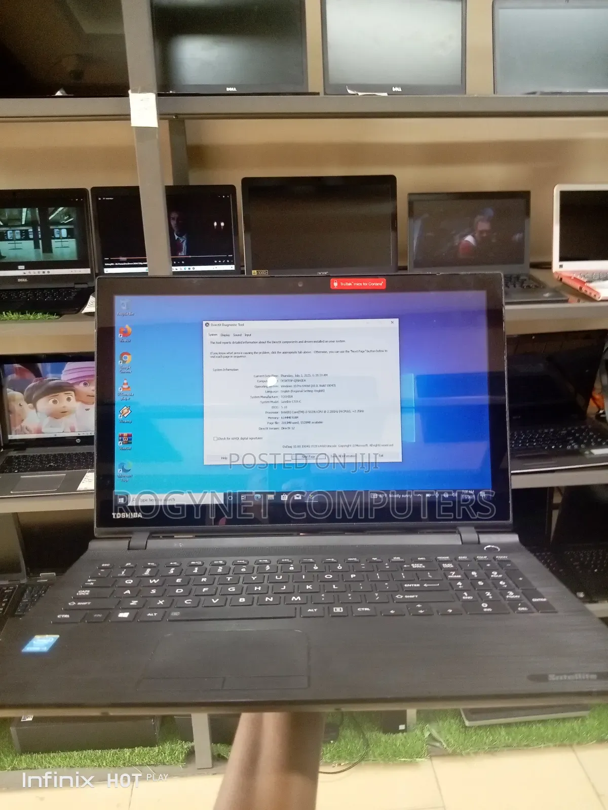 Laptop Toshiba Satellite C55 6GB Intel Core I3 SSD 128GB