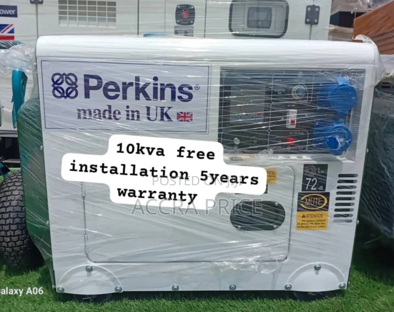 Perkins Silent Dynamic 10kva 13000wats Diesel Generator