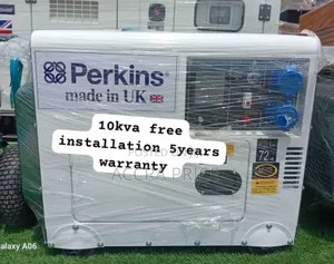 Perkins Silent Dynamic 10kva 13000wats Diesel Generator