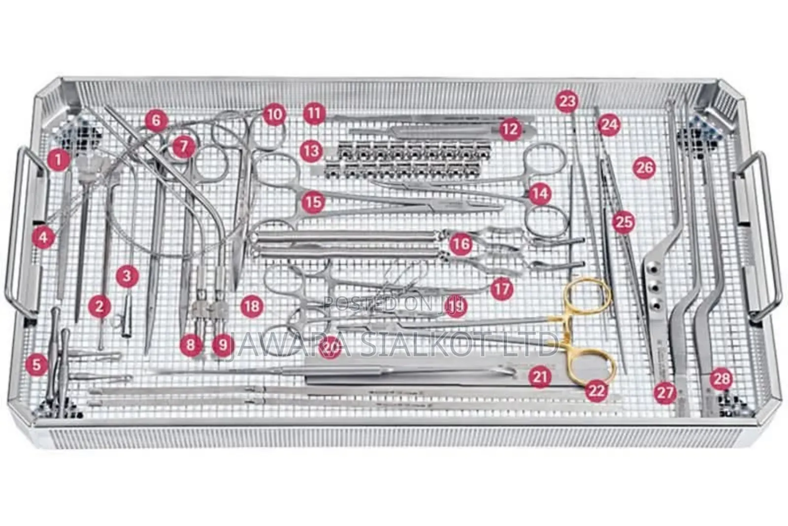 Cranial Neurosurgery Set 28 Pieces