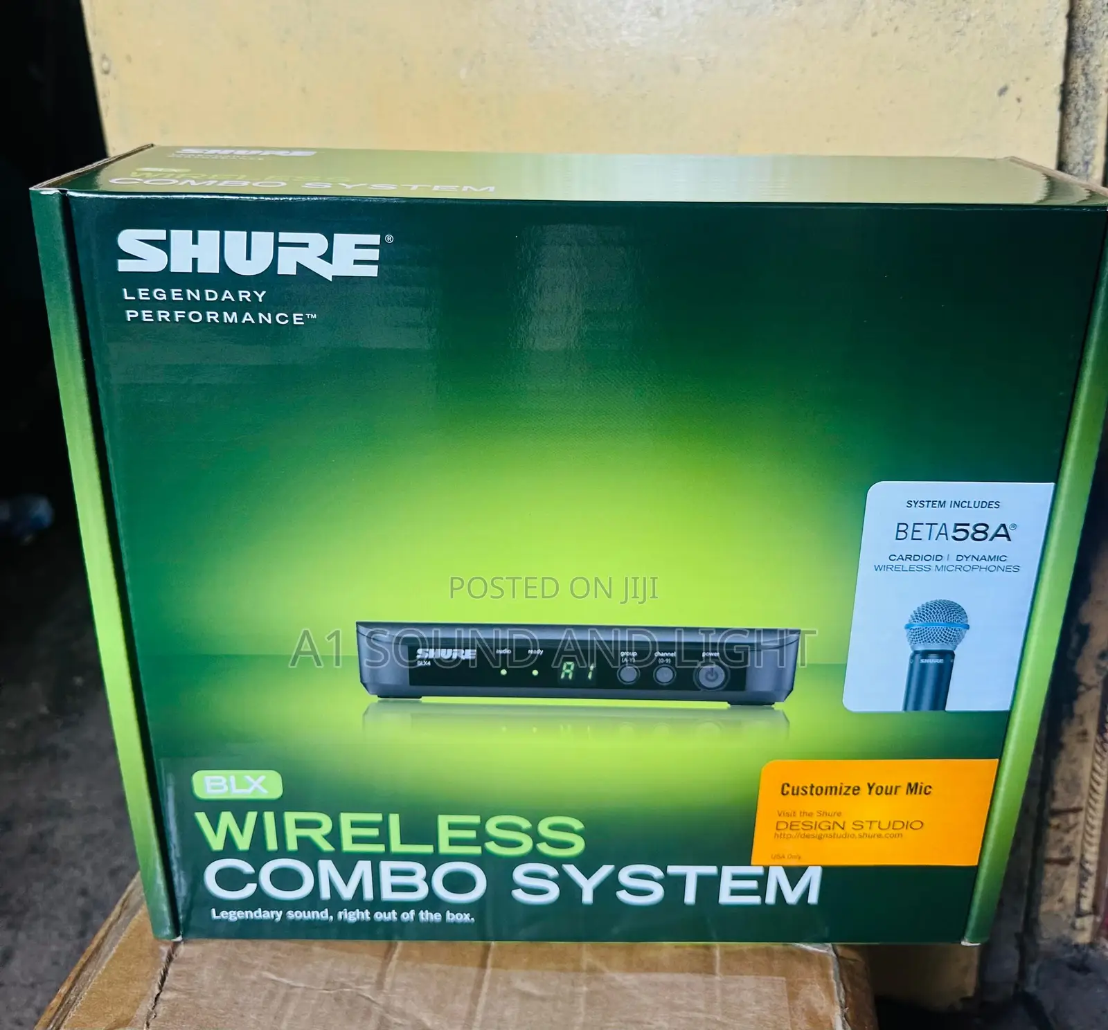 Shure Blx4/Beta58a Wireless Microphone System