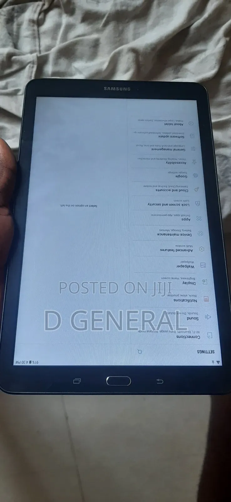 Samsung Galaxy Tab E 9.6 16 GB Black