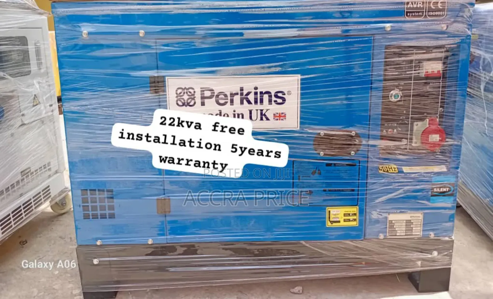 Perkins Sure Start 18kva Perkins 18kva Diesel Generator