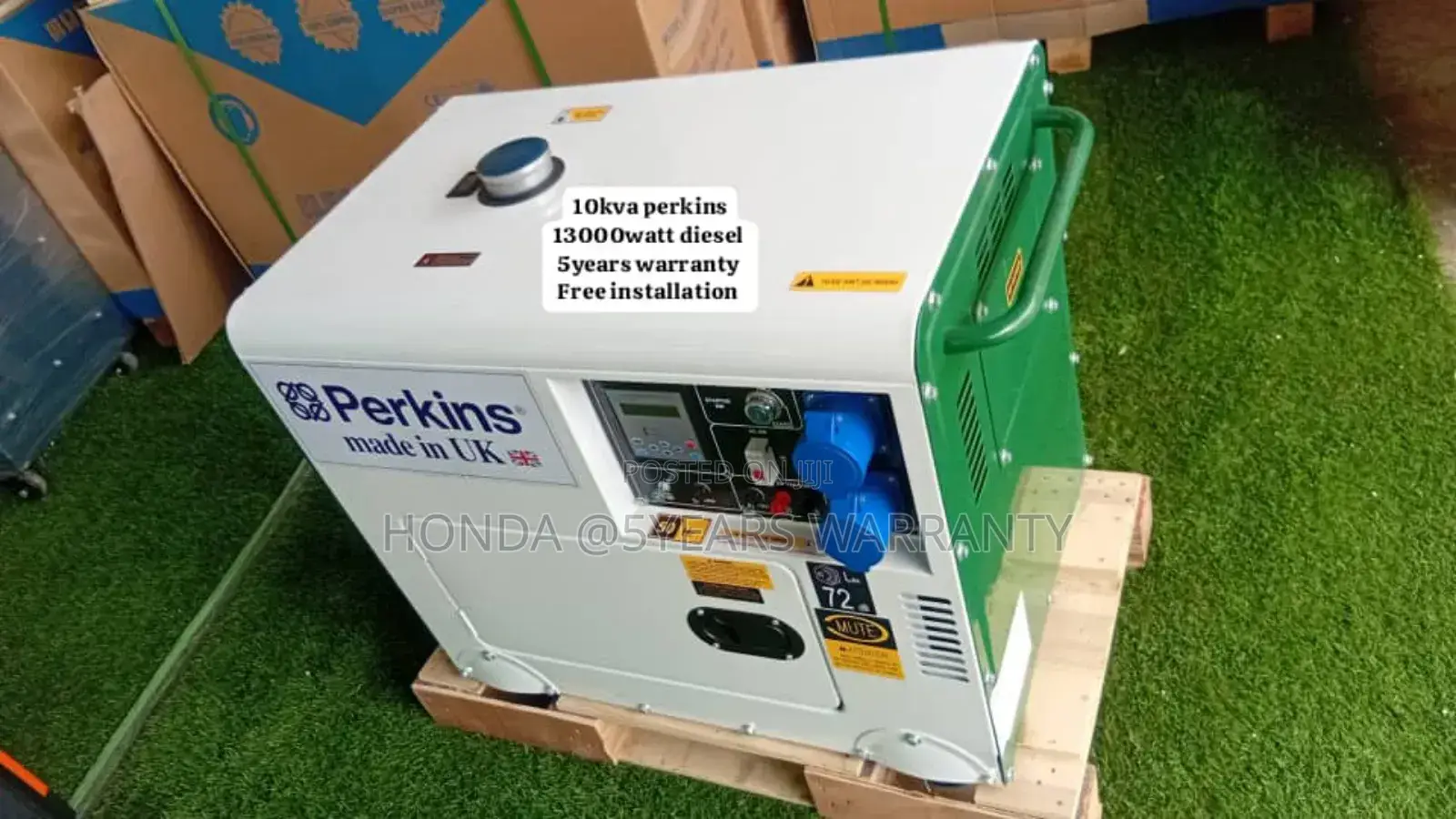 Green Thumb Energy 10kva 13000watt Perkins Generator 10kva