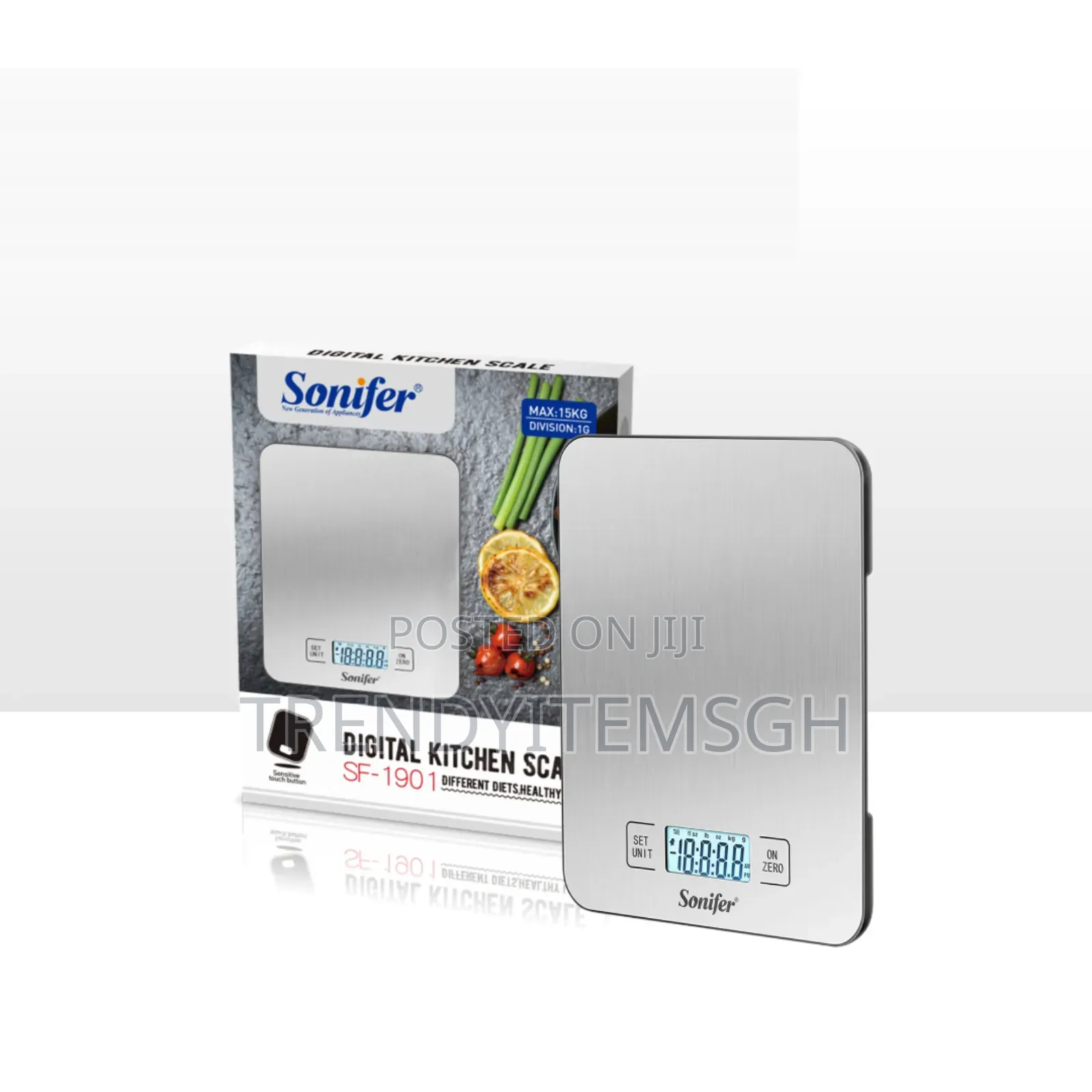 15kg Digital Kitchen Scale Sonifer