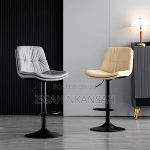 Bar Stool With Back Morden Pu Leather