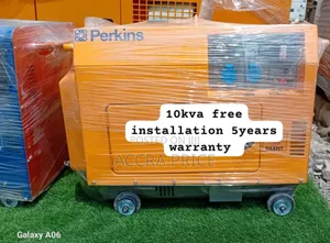Perkins Watt Mastery 10kva Diesel 13000watts Diesel