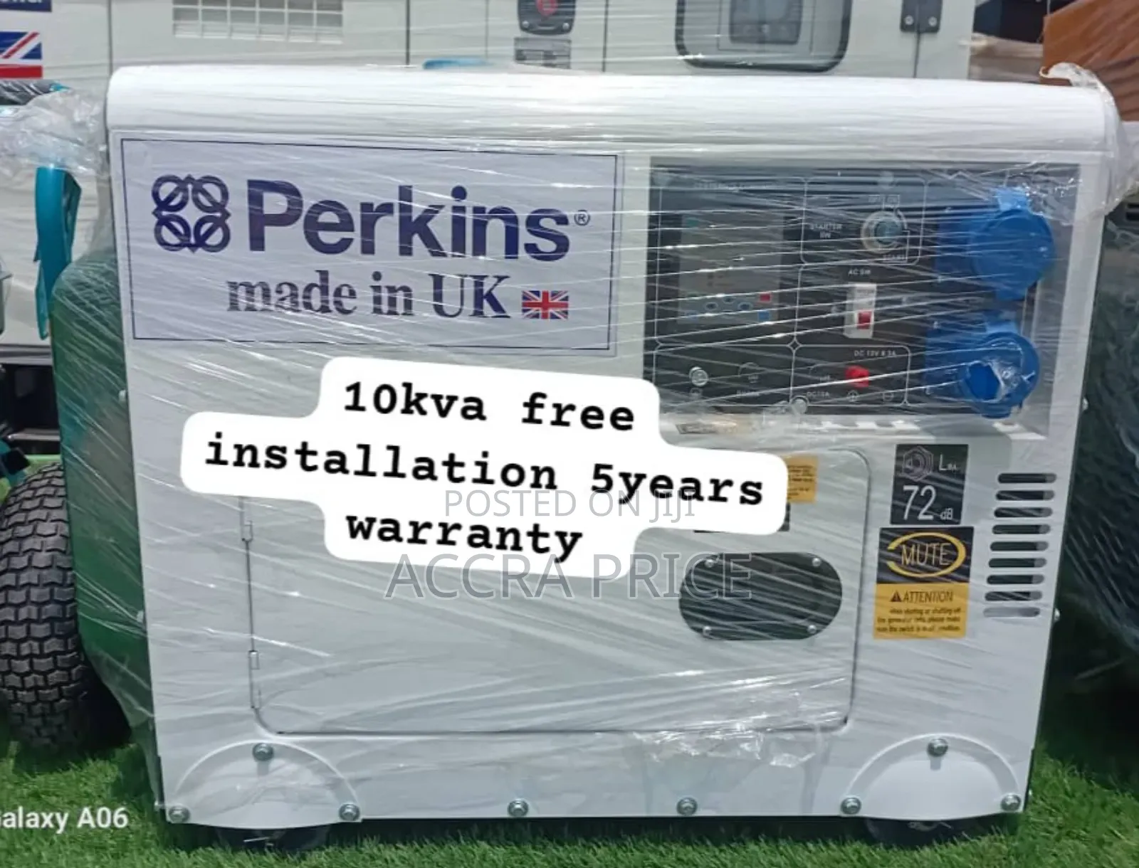 Perkins Power Fortress 10kva 13000wats Diesel Generator