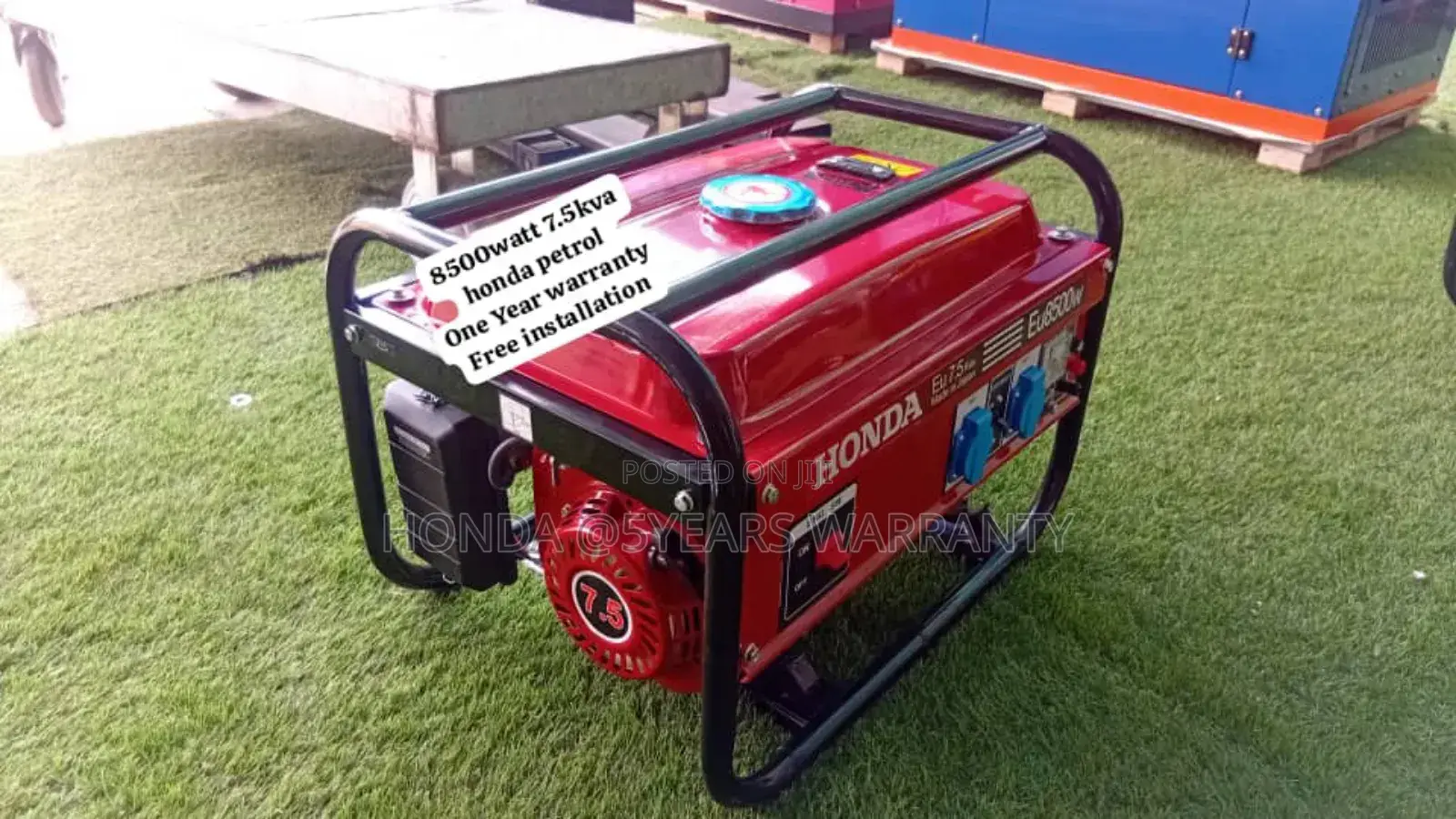 Energy Savers Honda 7.5kva 8500watt Petrol Generator 7.5kva