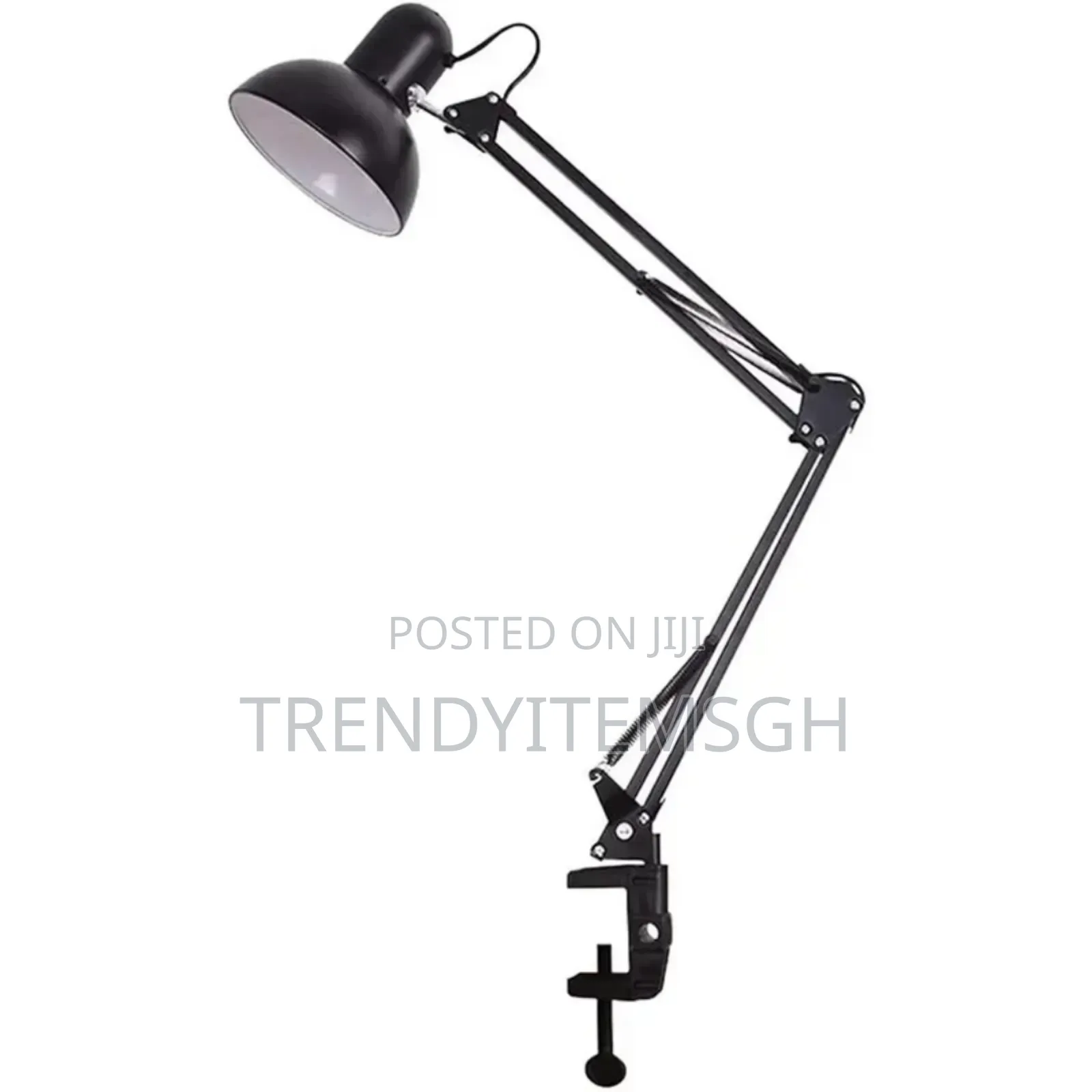 Adjustable Swing Arm Desk Study Lamp With Clamp