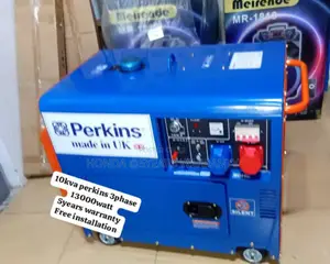 Power Vitality 3phase 10kva Perkins 13000watt Diesel 10kva