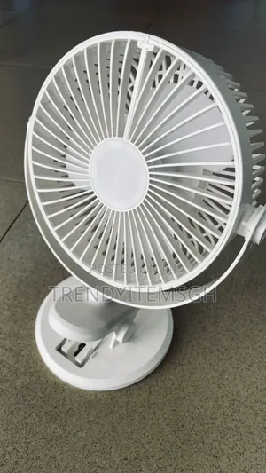 Rechargeable Table Clip on Fan (6 Inches)