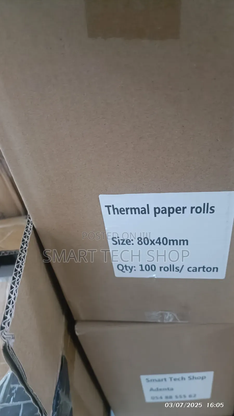 80mmx40mm Thermal Receipt Paper for Pos