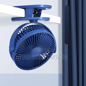 Rechargeable Table Clip on Fan (6 Inches)