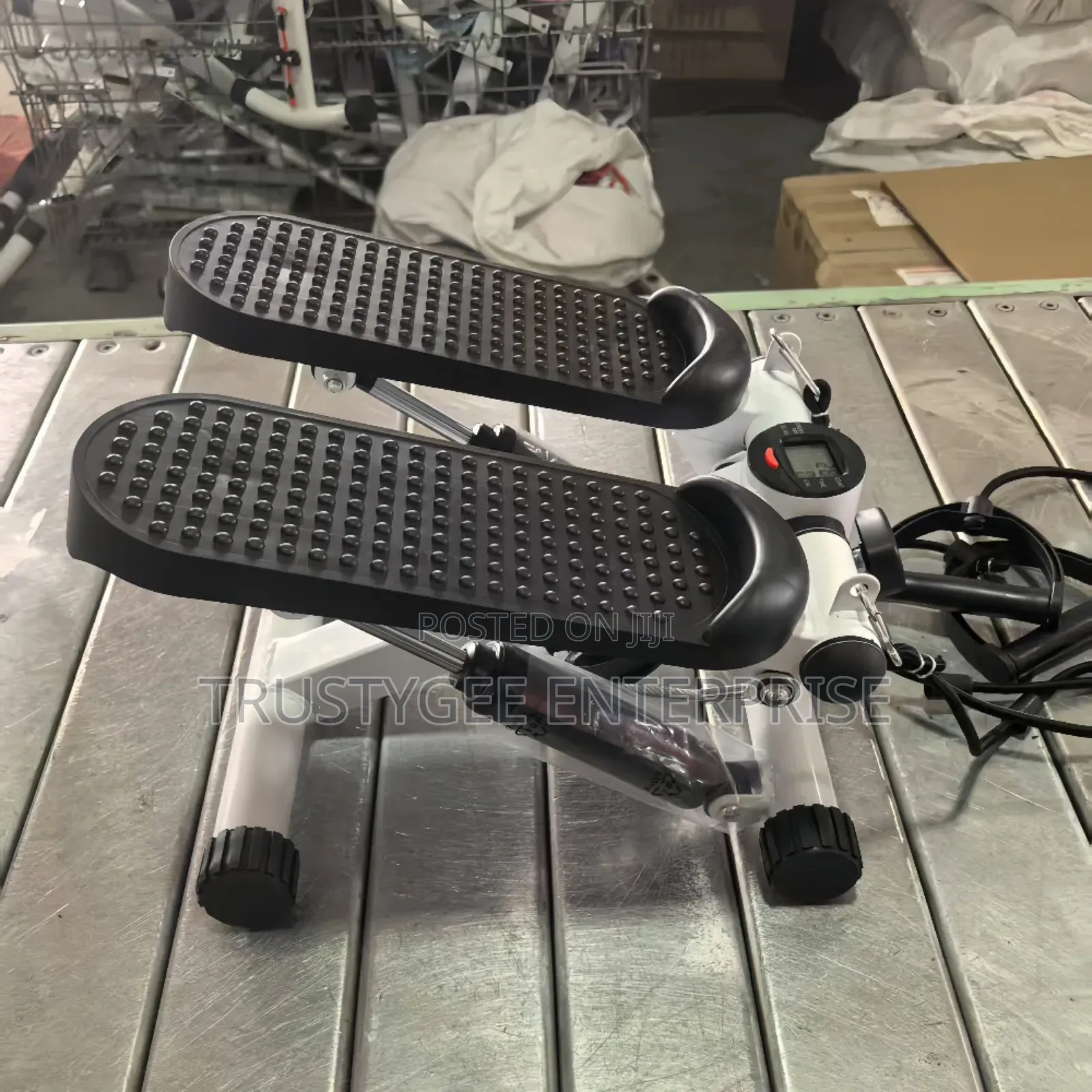 Mini Stepper With Resistance Band