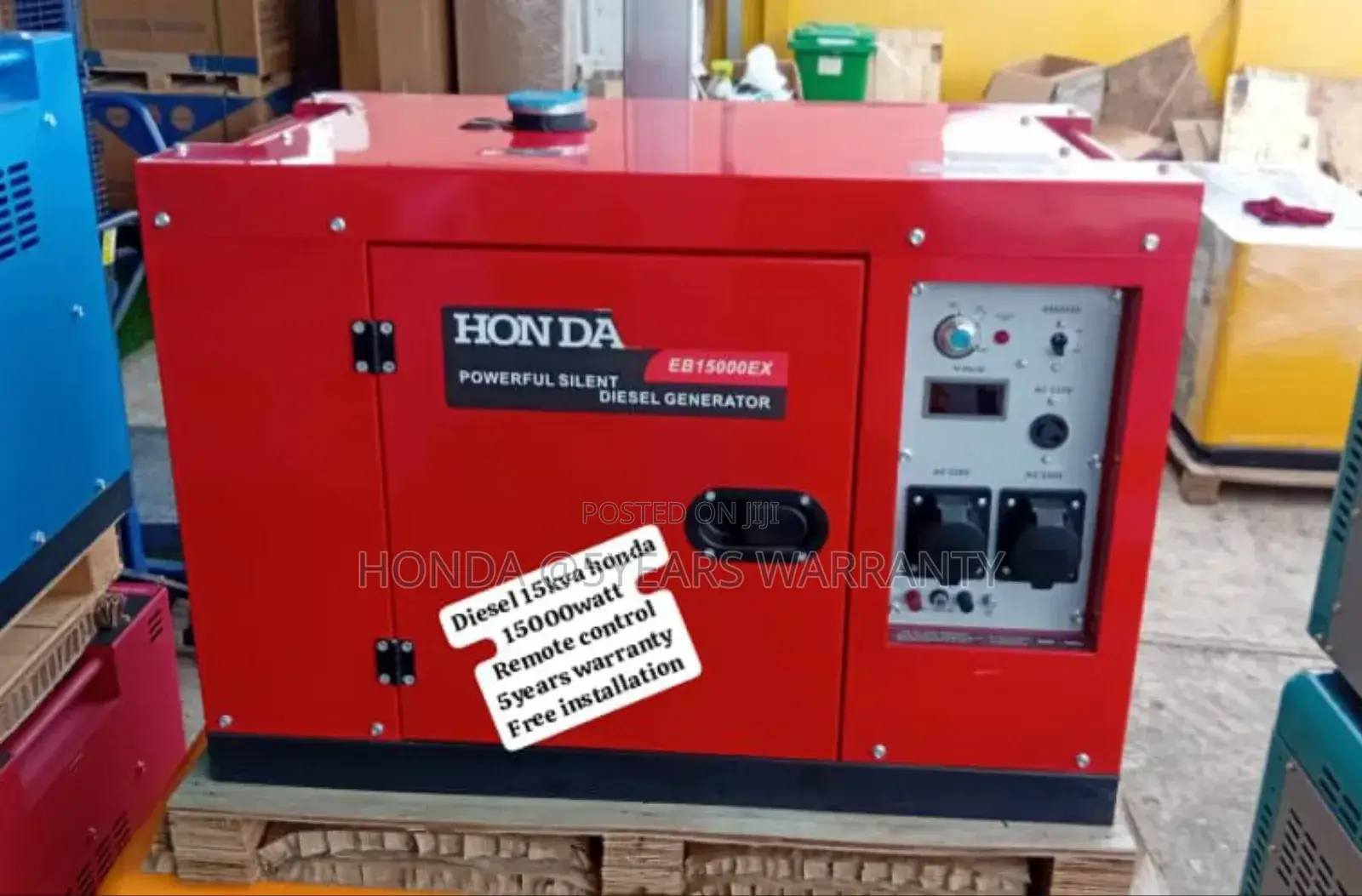 Home Power Pro Honda 15kva 15000watt Diesel Generator