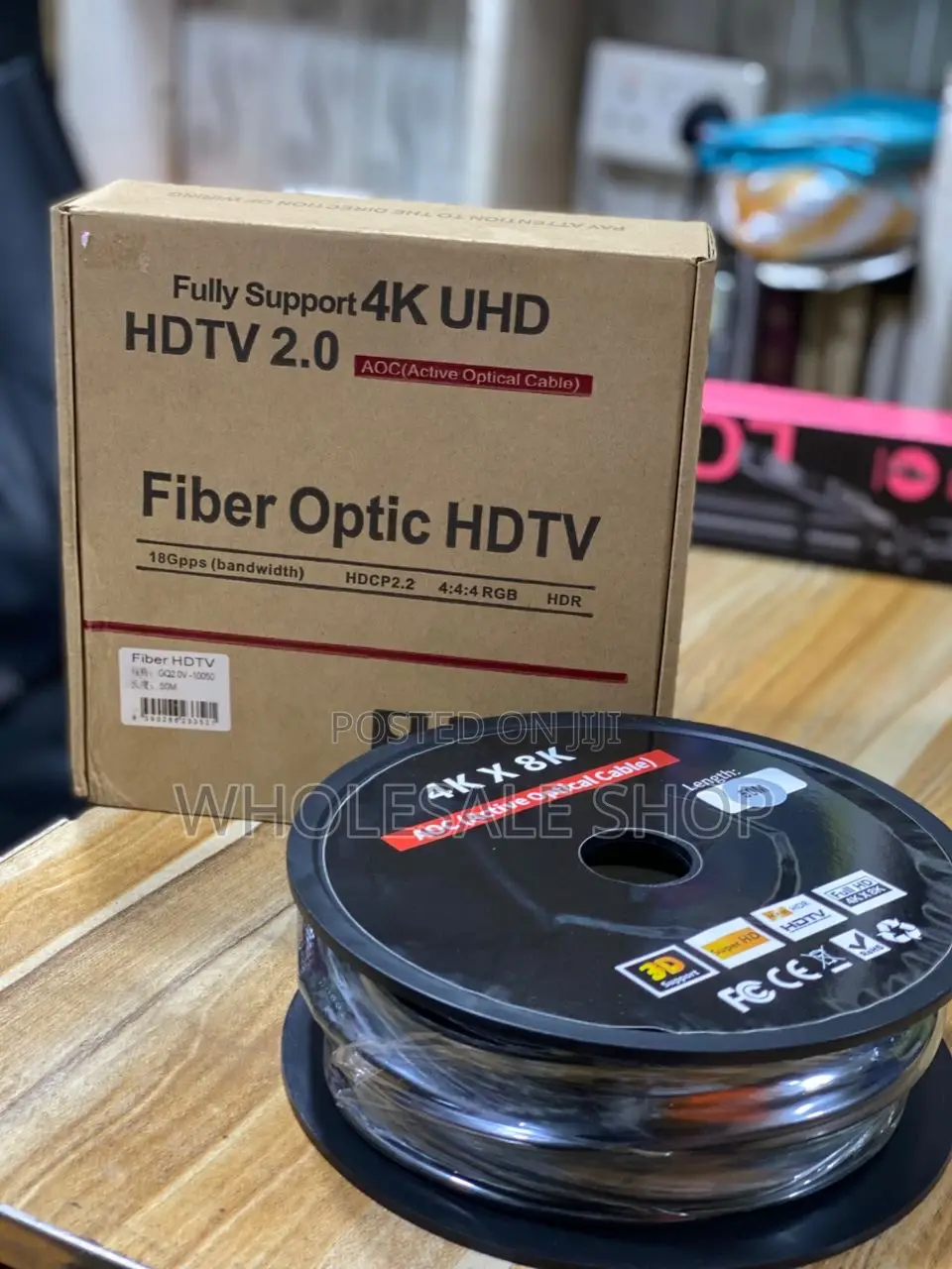 Fiber Optic HDTV/HDTV 2.0 Aoc(Active Optical Cable)
