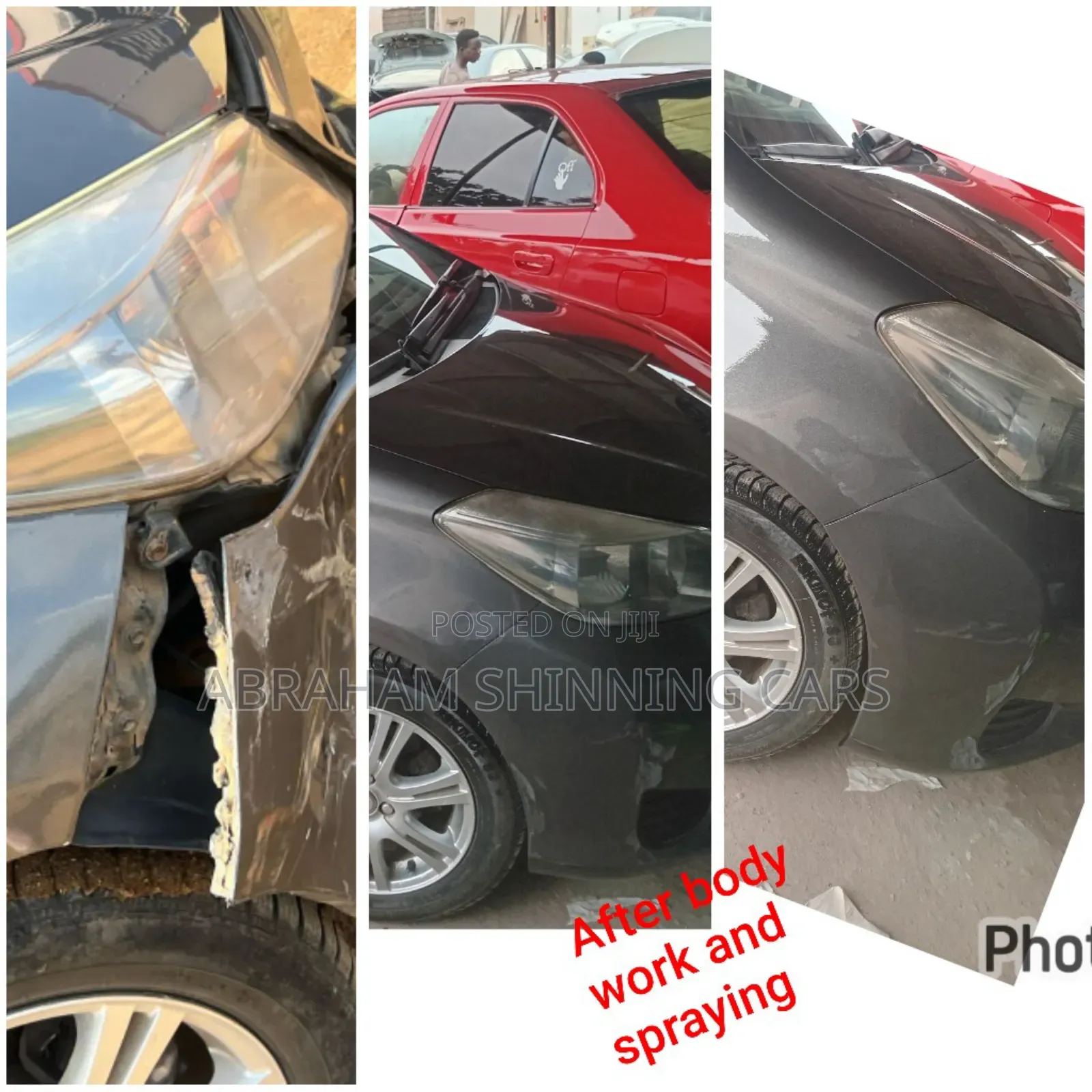 Bodyworks and Spraying Cars