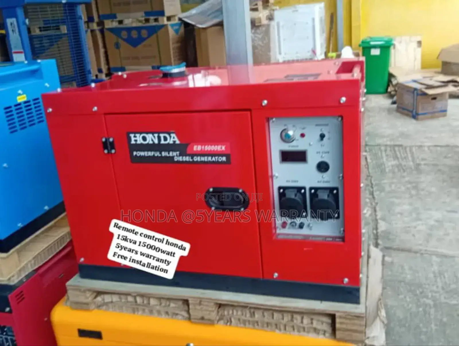 Easy Flow Solutions Honda 15kva 15000wax Generator 15kva