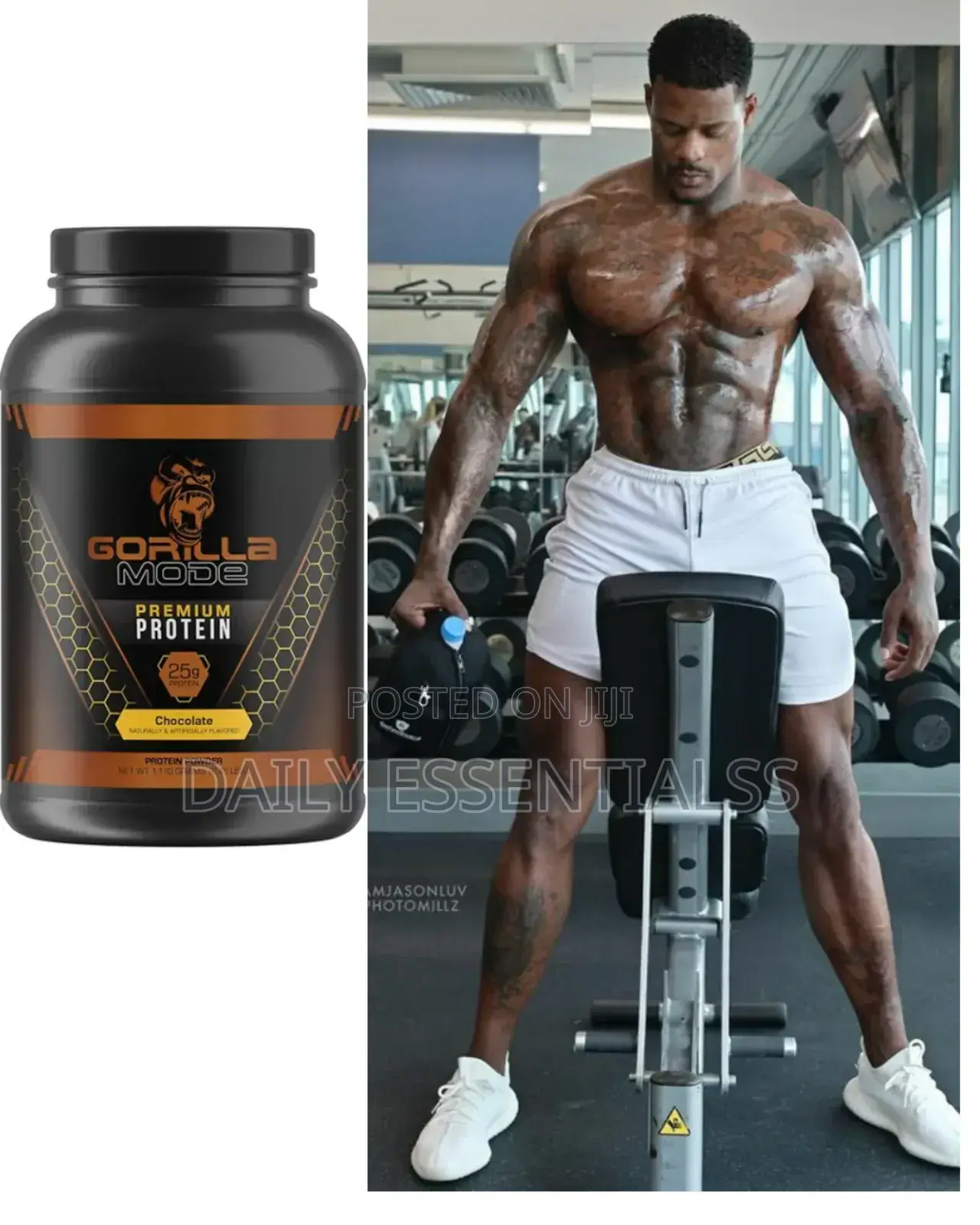 Gorilla Mode Protein – Premium Whey for Peak Performanc