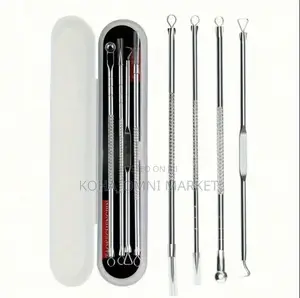 4pcs Pimple Extractor Tool Stainless Steel