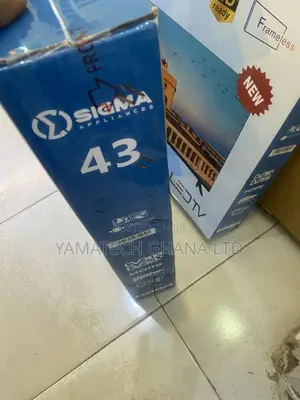 Sigma 43" Digital Satellite Tv With Inbuilt Decoder I-cast