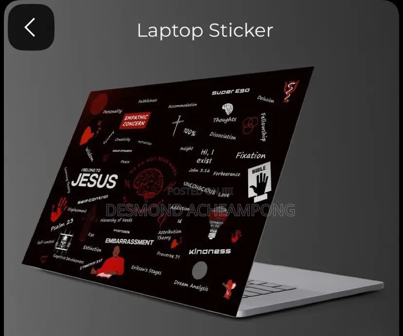 Laptop Stickers and Customized Phone Covers