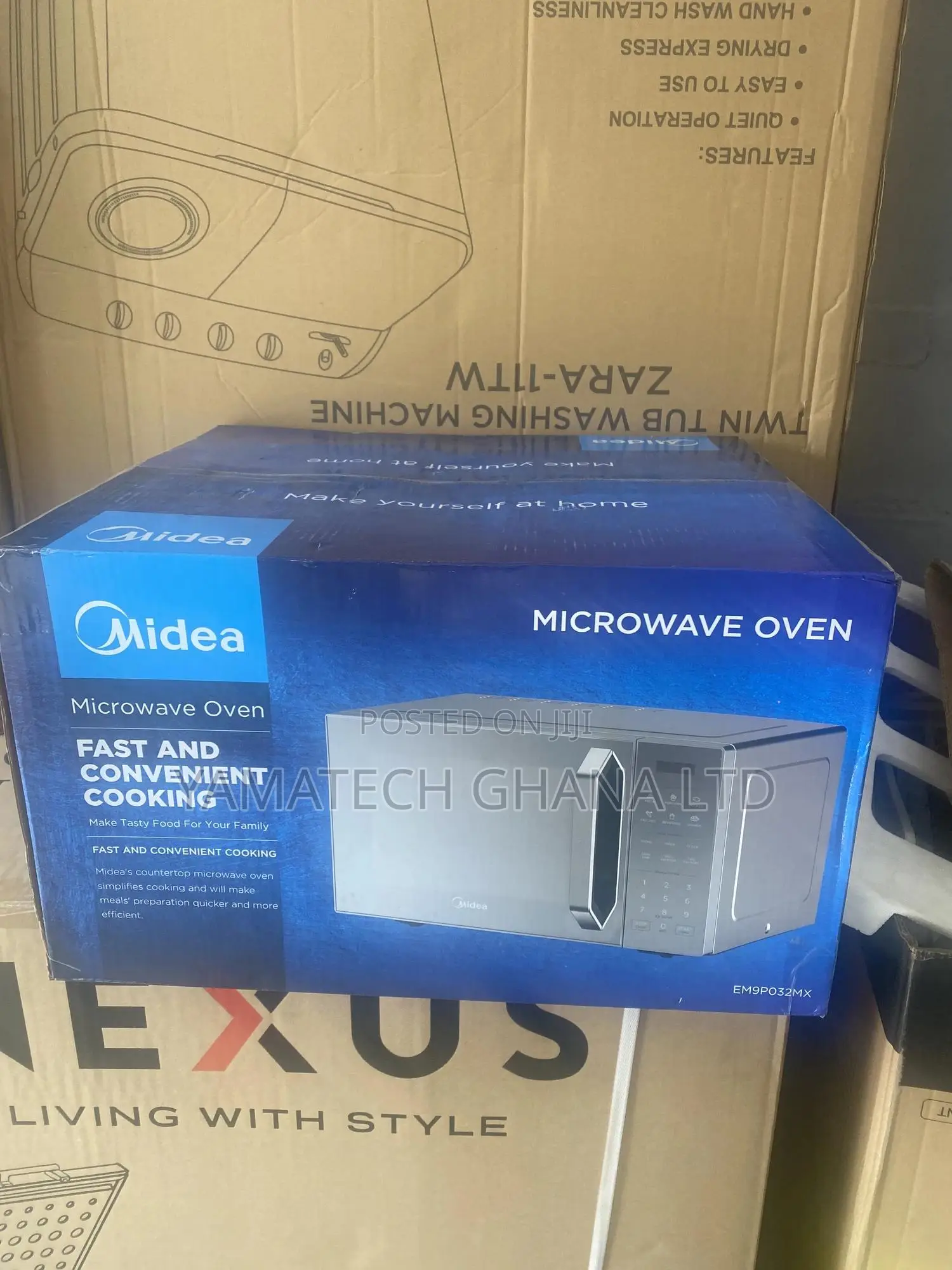 Midea 28 Litre Microwave Oven With Digital Led Screen