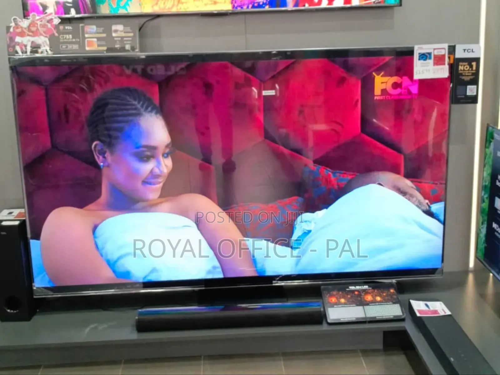 Slim-Bezel TCL 50 Inches Discounted Uhd Tv Set