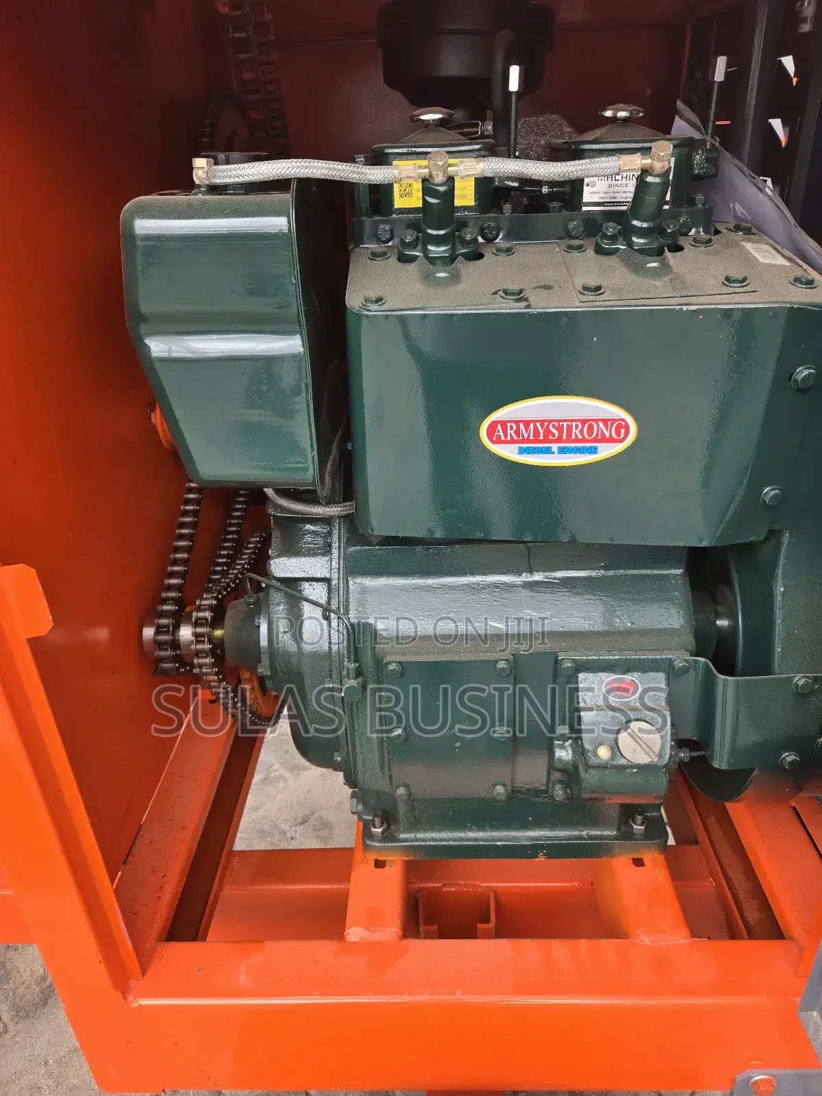 Stunch Armystrong Engine Concrete Mixer