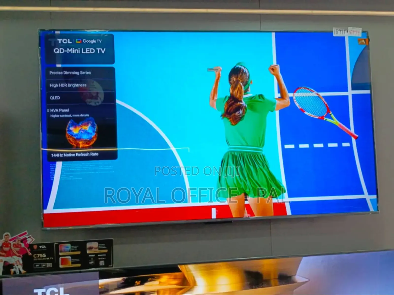 Ultra Slim TCL Q-Led 75 Inch Smart Television