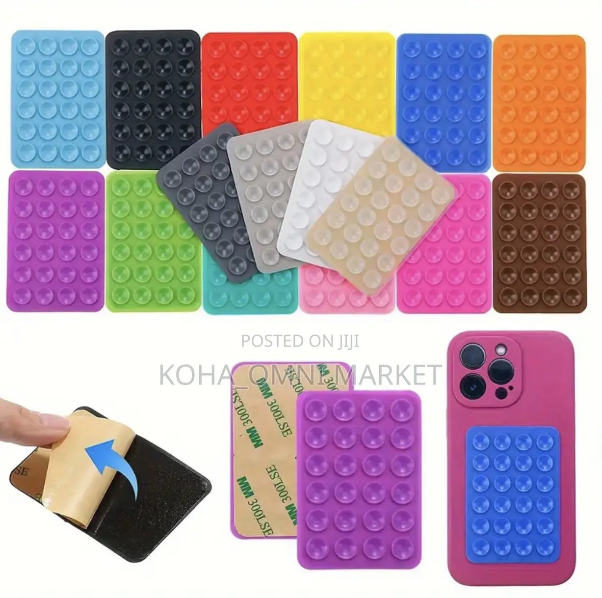 Silicone Suction Phone Holder
