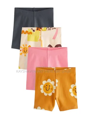 Girl's 4pck Next Biker Shorts