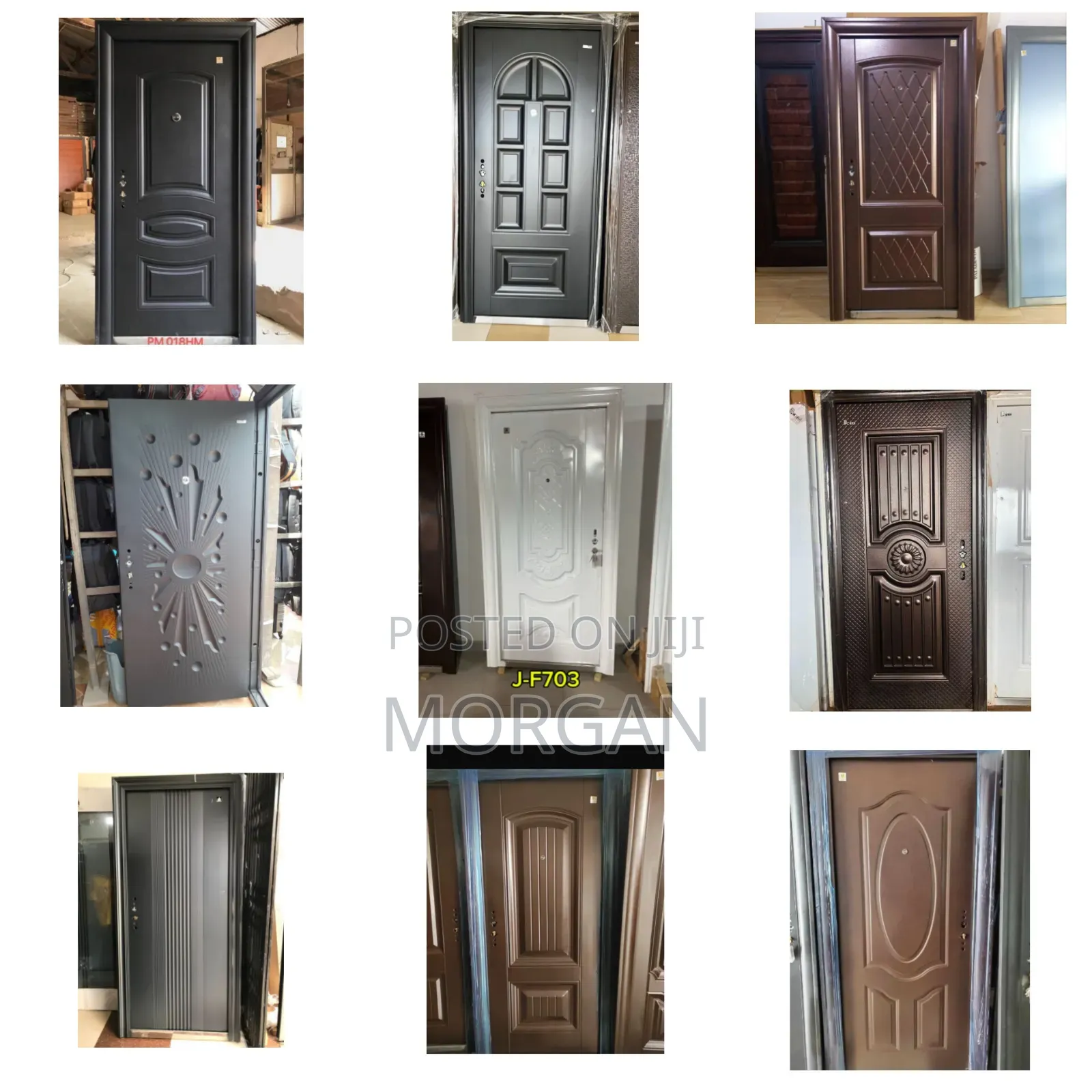 Security Doors in Stock Available in Different Colors