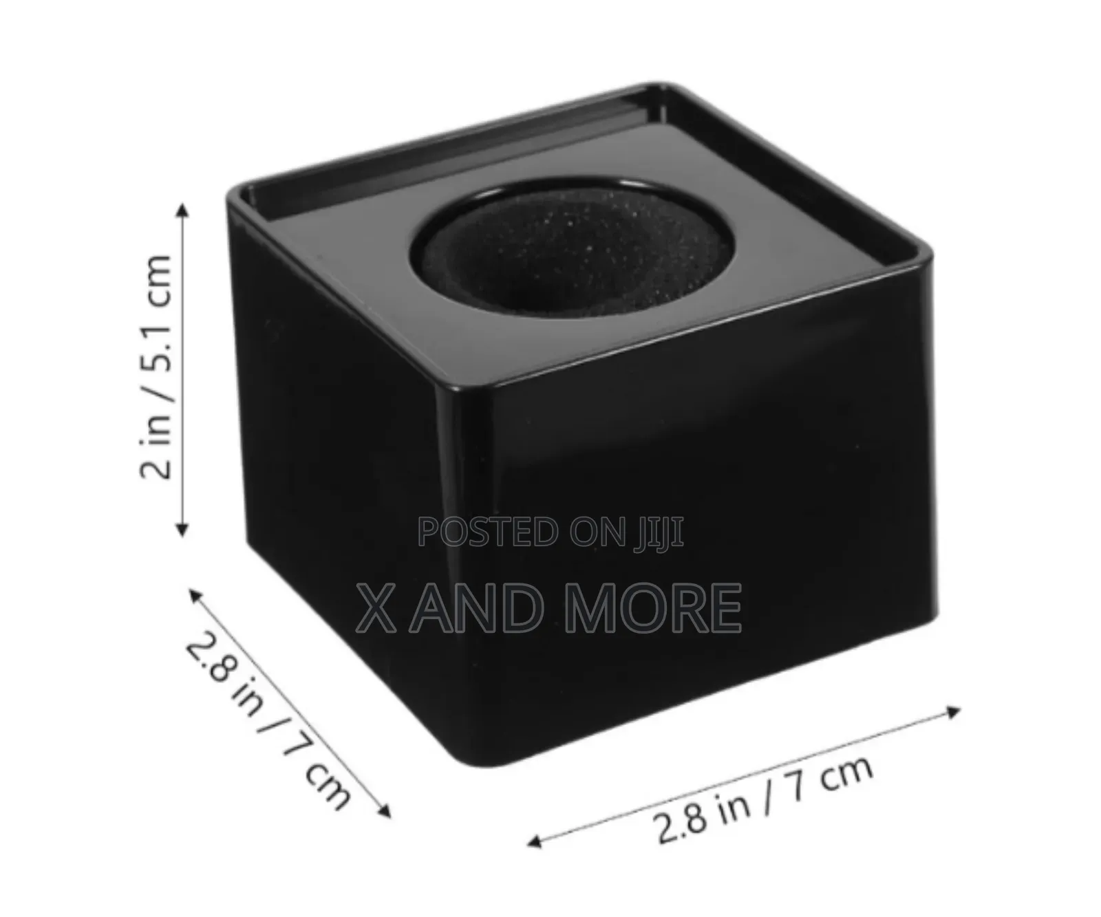 Square Mic Flag (Logo Box) for Media Branding